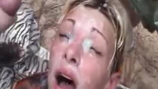 Quelques éjaculations faciales