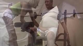 Martine a un trouvé un vieux à la salle de sport !