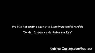 Nubiles Casting - Une belle blonde pour son premier casting