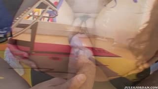 Gonzo bien intense en mode pov avec August