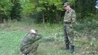 Une punition à la sauce militaire