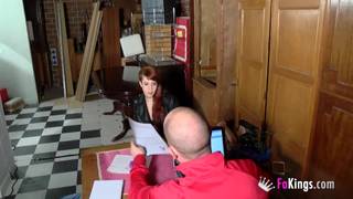 Lilyan une jolie rousse pour un casting