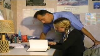 Jeune blonde baisée par son prof particulier