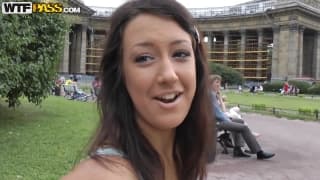 Des coups de reins en extérieur avec Olympia