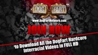 gang bang de bites noires pour Stella Cox