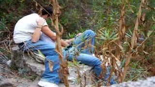 Brunette, Voyeur, Sexe en extérieur