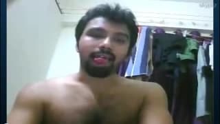 Amateurs, Brun, Branlette, Webcam Gay, Homme Poilu