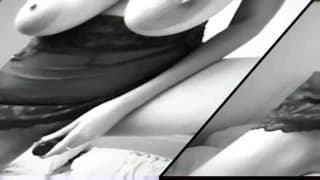 Elle se caresse généreusement cette amatrice