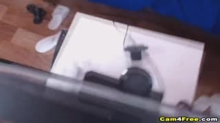 Couple bandant qui s'envoie en l'air en live !