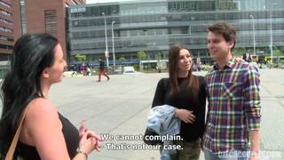 De jeunes tchèques baisent pour de l'argent