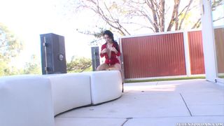 Jenna Presley huilée baise sauvagement son mec hardcore