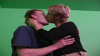 Blonde, Mature, Fellation, Cunnilingus