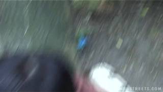 Salopes baisées en exterieur pour du cash