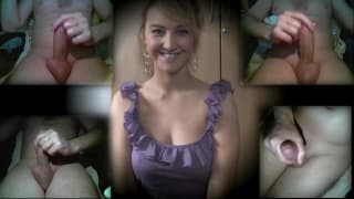 Elle aime voir des hommes qui se masturbent
