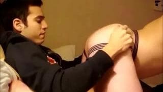 Sextape relativement chaude d'un couple !