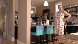 Blonde, Webcam, Maman sexy, Gros Nichons, Orgasme Féminin