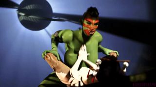 Nyotengu qui baise une orgre futanari hentai 3D