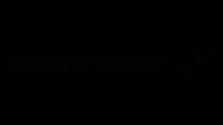 Candice est très heureuse en Gangbang Creampie!