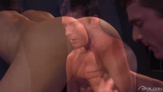 Une baise épique entre les beaux bruns Pierre Fitch et Brent Corrigan