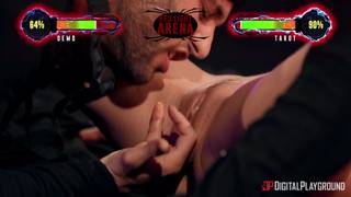 Gabbie Carte se fait baiser après le jeu video