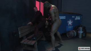 Rimming et Sexe interracial avec les acteurs Jason Vario et Skyy Knox