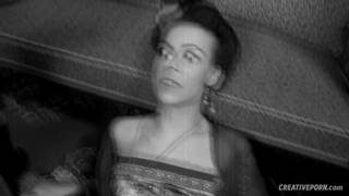 Un porno vintage en noir et blanc