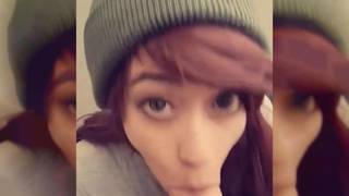 La salope amateur est accro au suçage de bonne bite