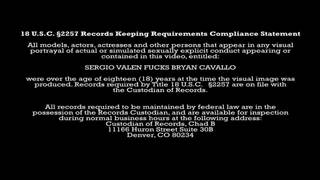 Sergio Valen et Bryan Cavallo le font bareback