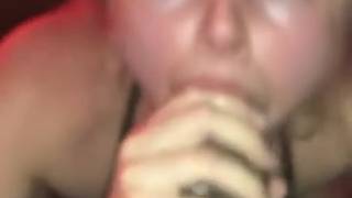 Gangang interracial avec pute amateur