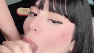 Brunette, Webcam, Deepthroat, Double Pénétration, Pipe