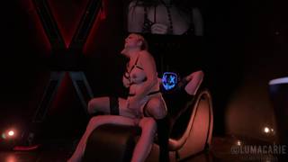 Blonde Lumacarie en train de baiser dans un porno BDSM